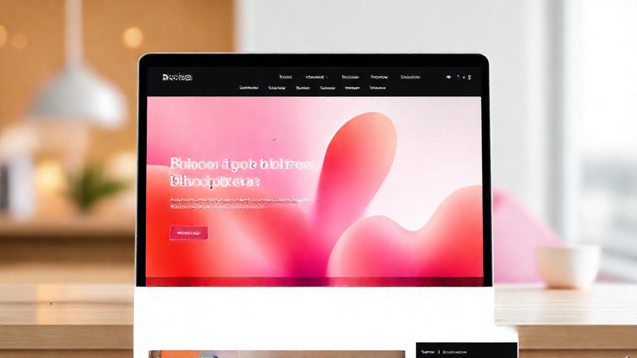 Interfaz blog minimalista