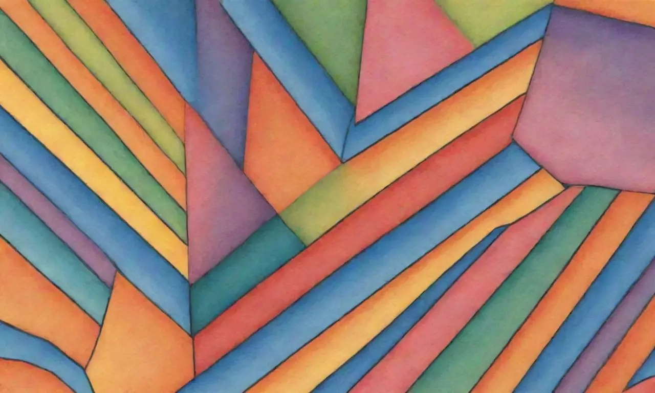 Colores vibrantes, líneas audaces y texturas intrincadas crean una composición dinámica y cautivadora