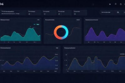 El panel de Wix muestra datos web