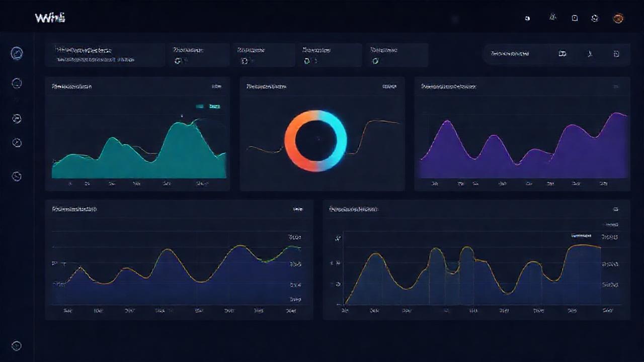 El panel de Wix muestra datos web