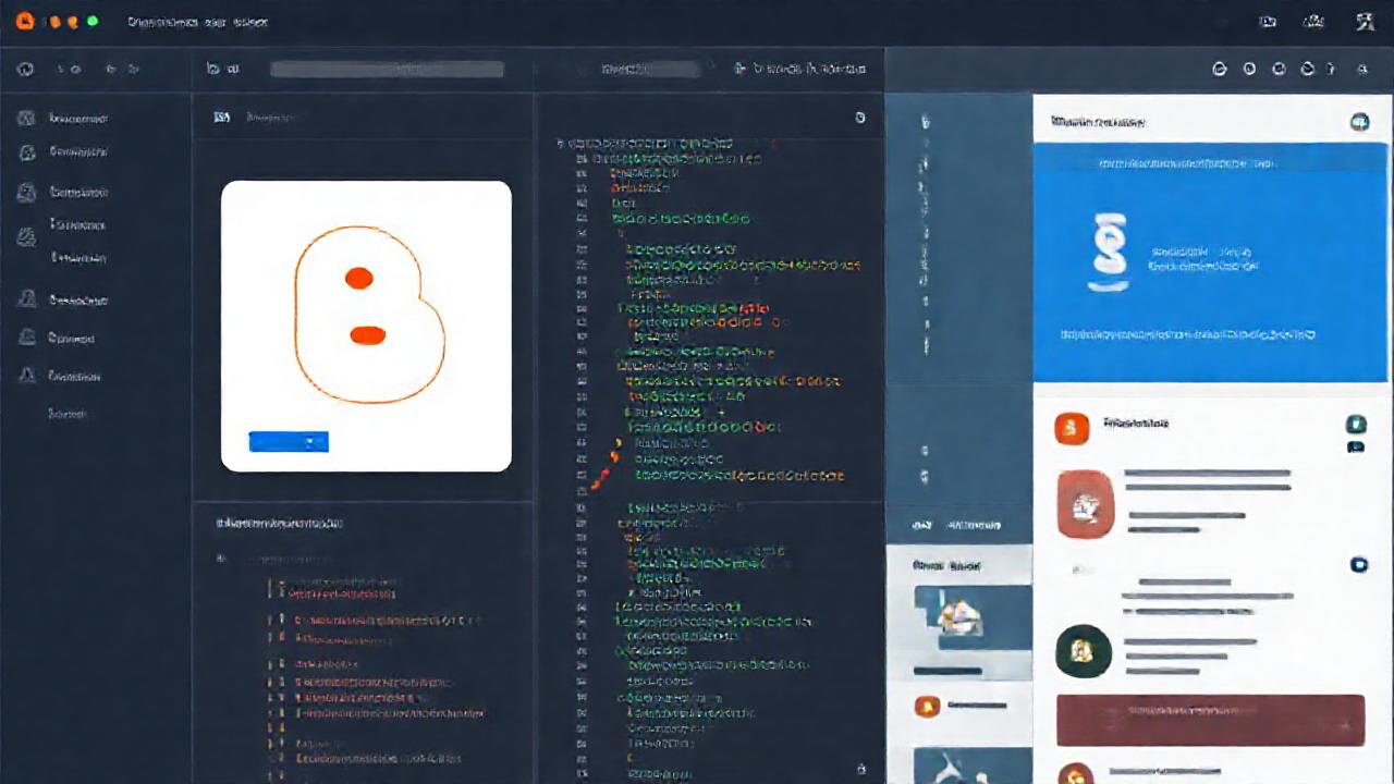 Una interfaz de blog atractiva y sencilla