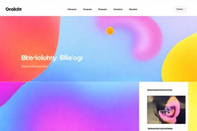 El blog es moderno