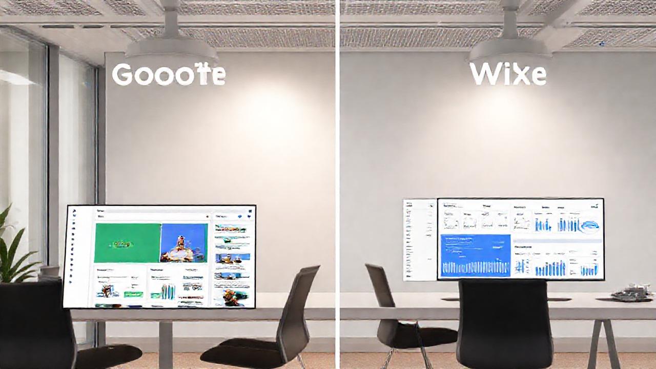 Oficinas modernas comparan interfaces digitales