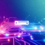 Google Sites futurista: diseño tecnológico minimalista