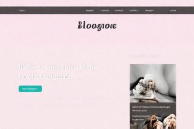 Un blog moderno y atractivo visualmente