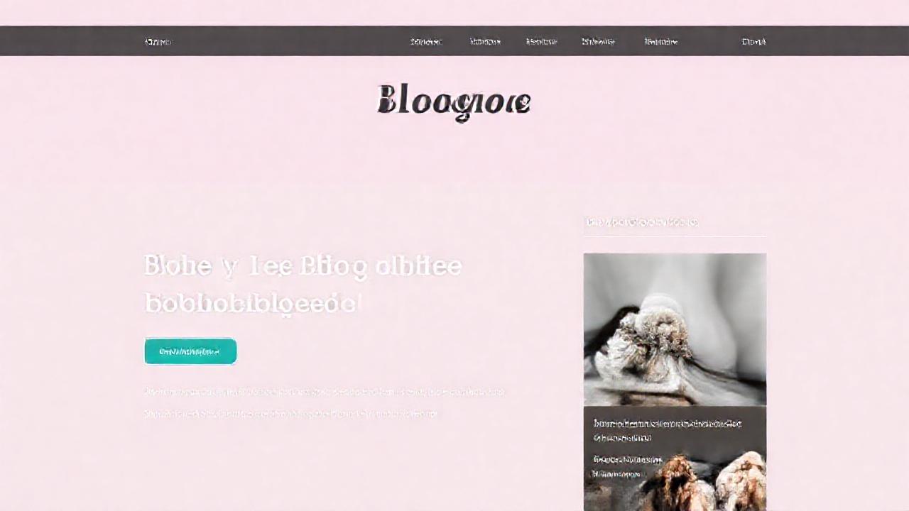 Un blog moderno y atractivo visualmente