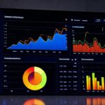 Un panel digital visualiza datos profesionales