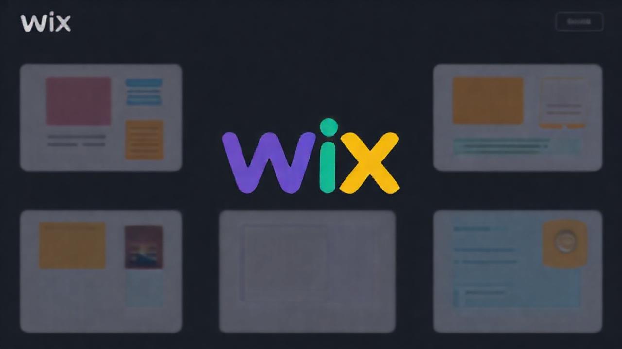 Wix ofrece un diseño web vibrante y moderno