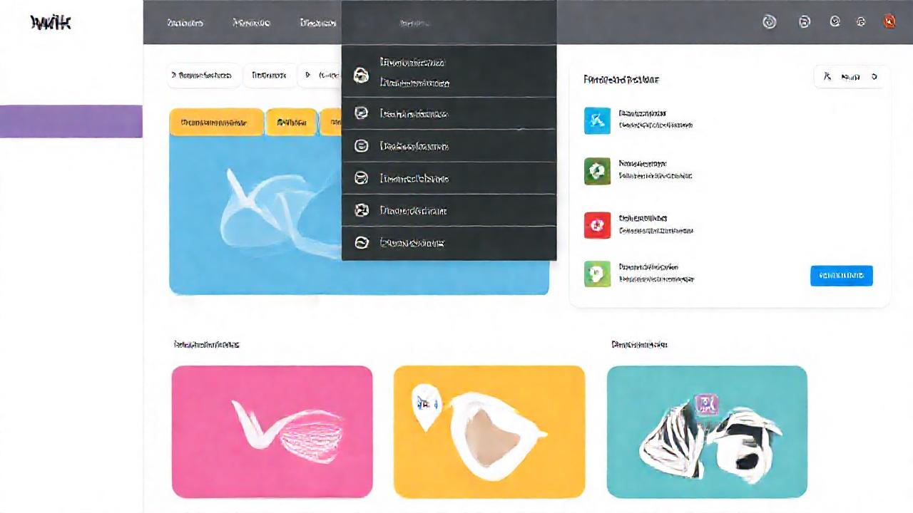 Wix ofrece un panel de diseño moderno