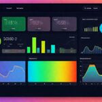 Dashboard moderno visualiza datos web