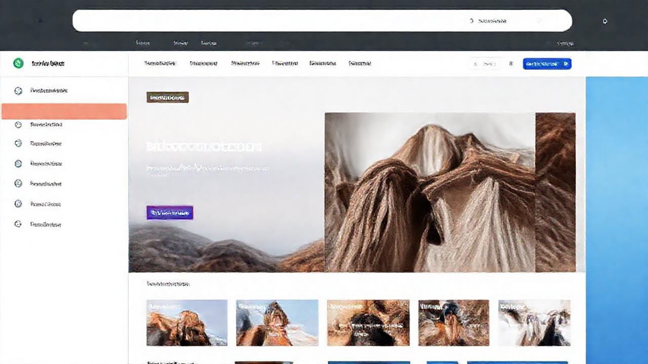 Interfaz web moderna, atractiva y profesional
