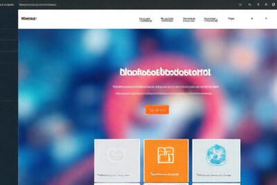 Un blog moderno y atractivo visualmente