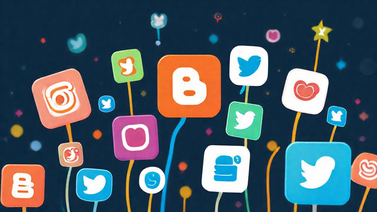 Redes sociales vibrantes impulsan el crecimiento digital