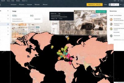 Wix ofrece un panel web moderno y colorido