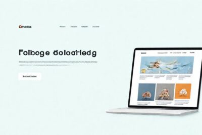 Plantilla de blog: diseño moderno y fácil