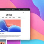 Un blog moderno y atractivo visualmente