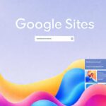 Google Sites ofrece un diseño moderno vibrante