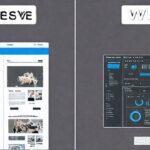 Comparación visual de sitios web modernos