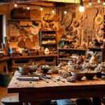 Talleres artesanales ofrecen productos vibrantes y acogedores