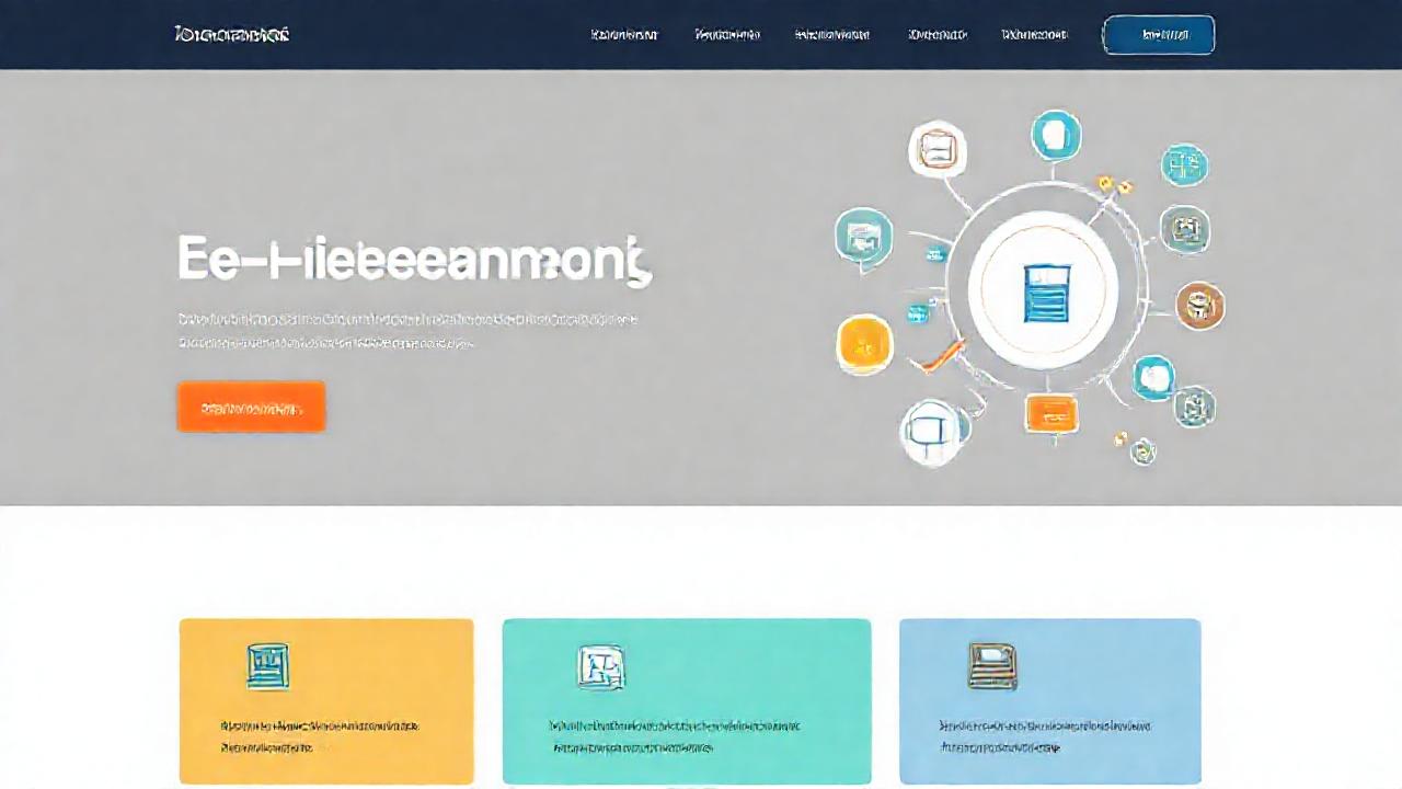 Diseño digital moderno para e-learning