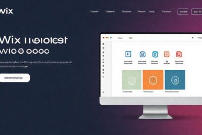 Wix ofrece un diseño web profesional y colorido