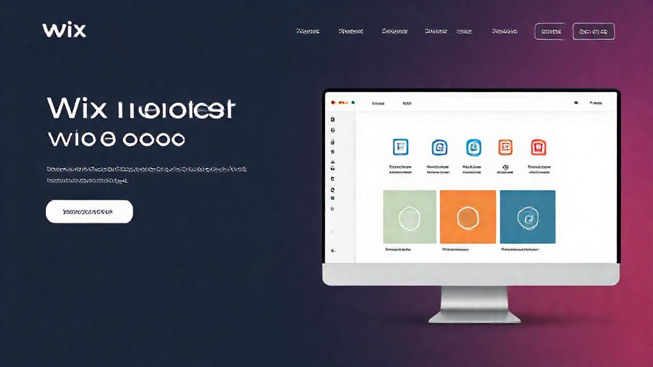 Wix ofrece un diseño web profesional y colorido