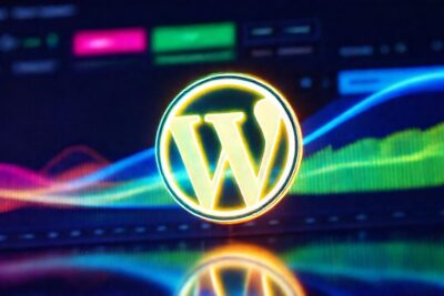 WordPress: interfaz digital vibrante y dinámica
