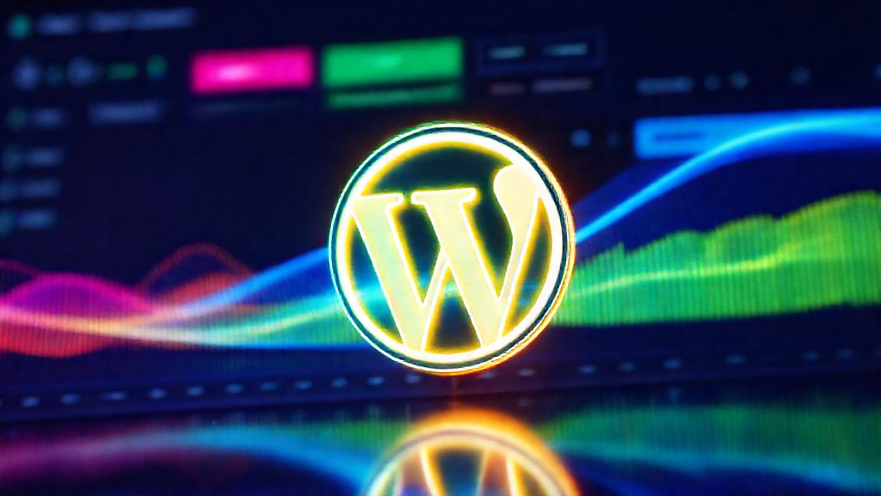 WordPress: interfaz digital vibrante y dinámica