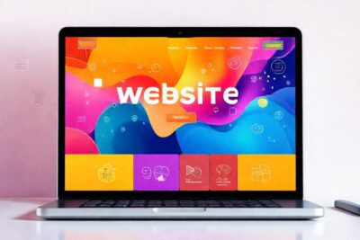 Diseño web vibrante e innovador digital