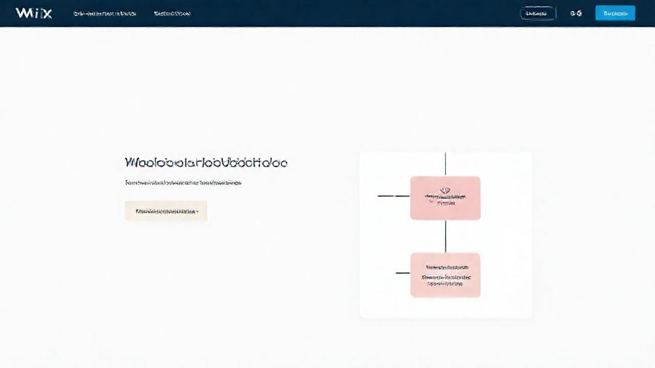 Wix ofrece un diseño moderno y claro
