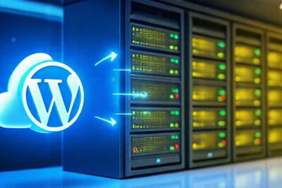 Migración de WordPress: ilustración digital exitosa