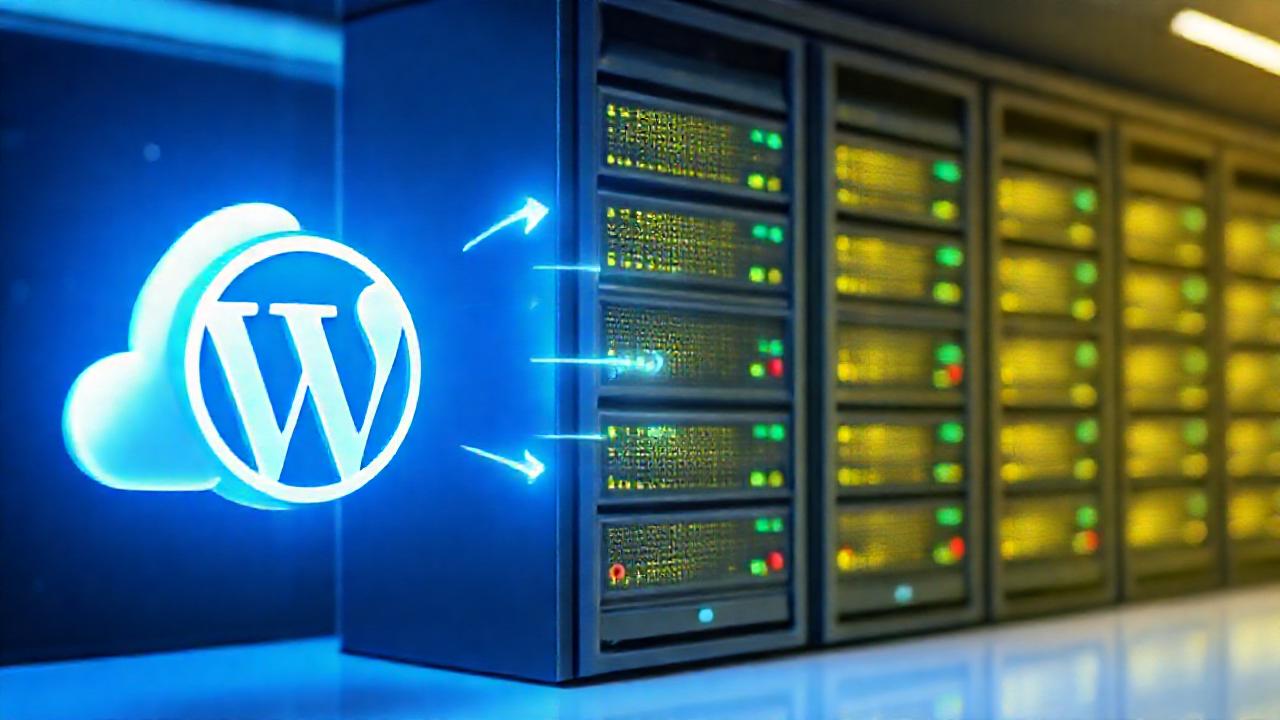 Migración de WordPress: ilustración digital exitosa