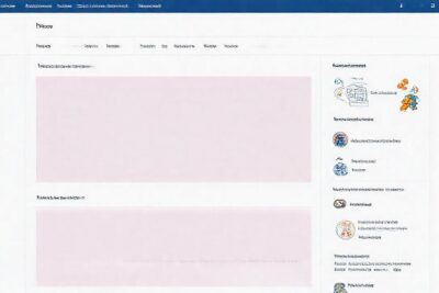 Interfaz de blog atractiva y fácil