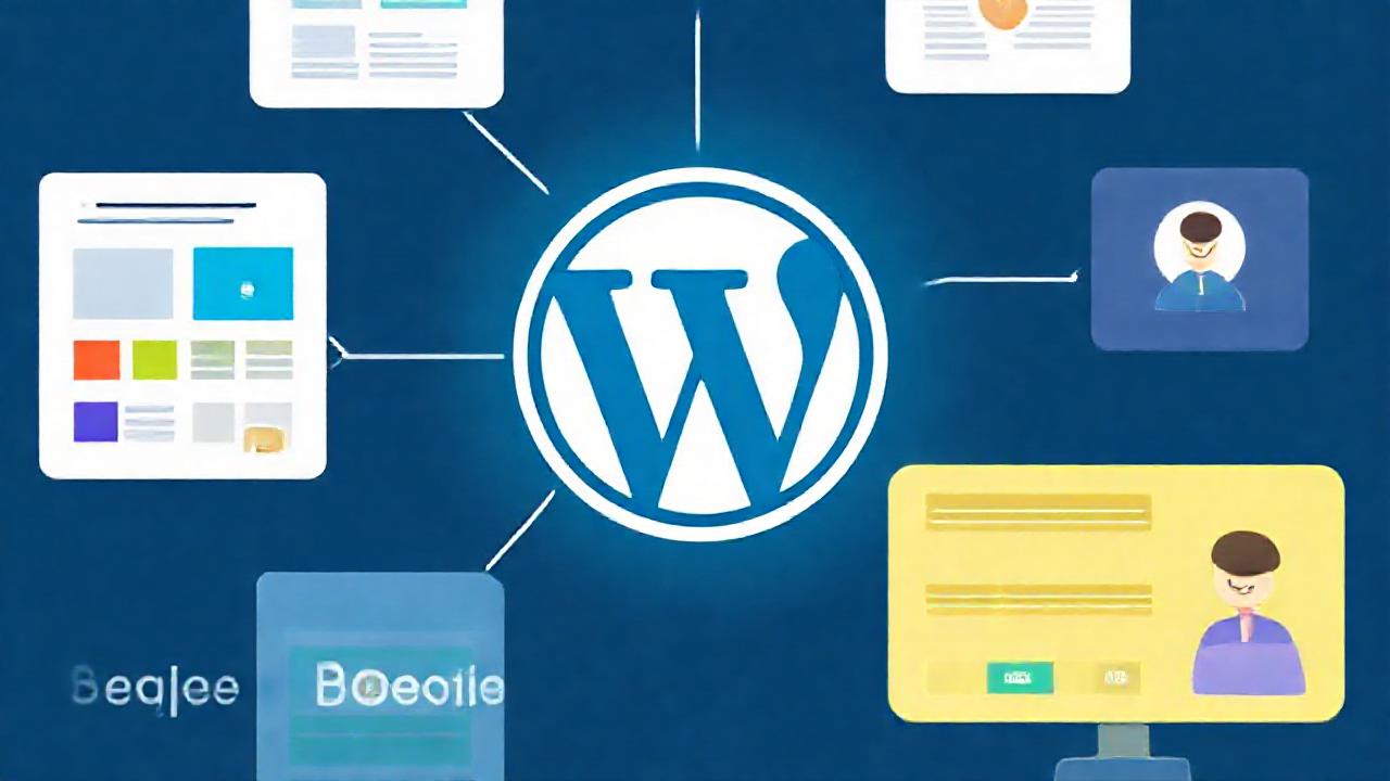 WordPress: guía fácil, diseño vibrante y útil