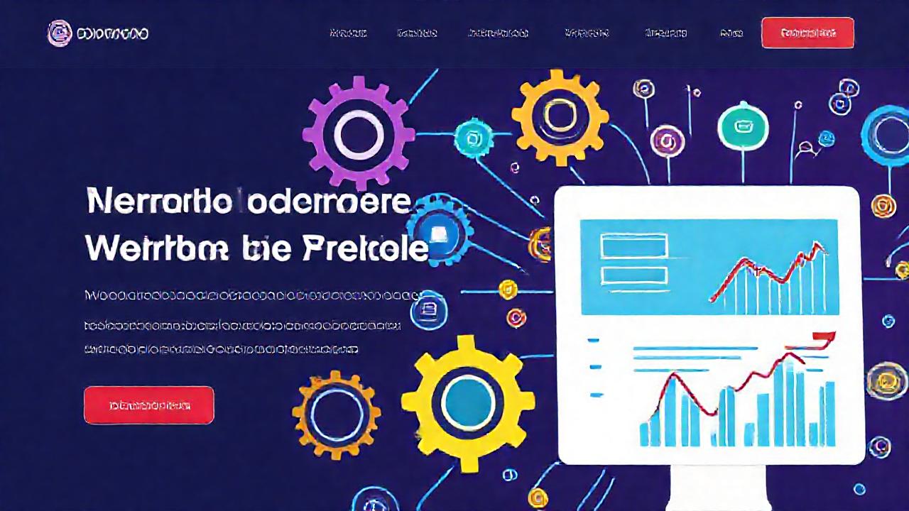 Una ilustración digital optimiza sitios web