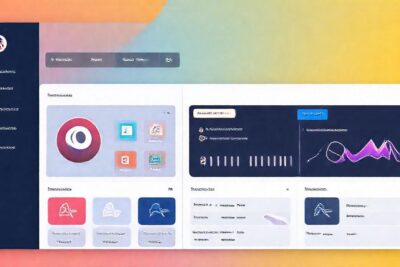 Diseño de WordPress moderno y colorido