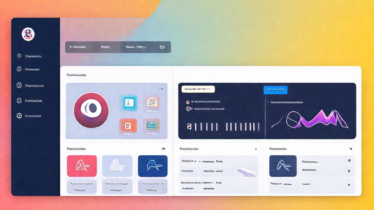 Diseño de WordPress moderno y colorido