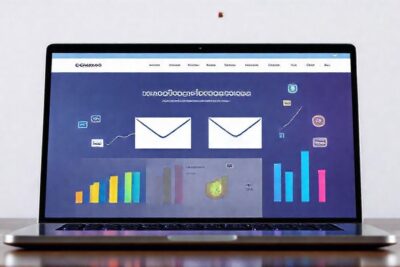 Diseño de correo electrónico vibrante y moderno