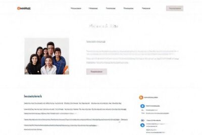 Mockup de blog: diseño limpio y amigable