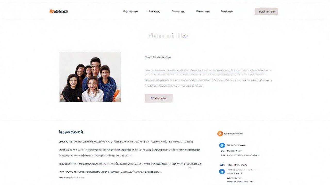 Mockup de blog: diseño limpio y amigable