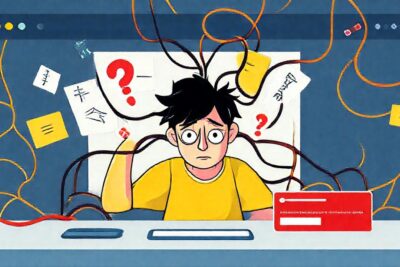 Un sitio web confuso causa frustración