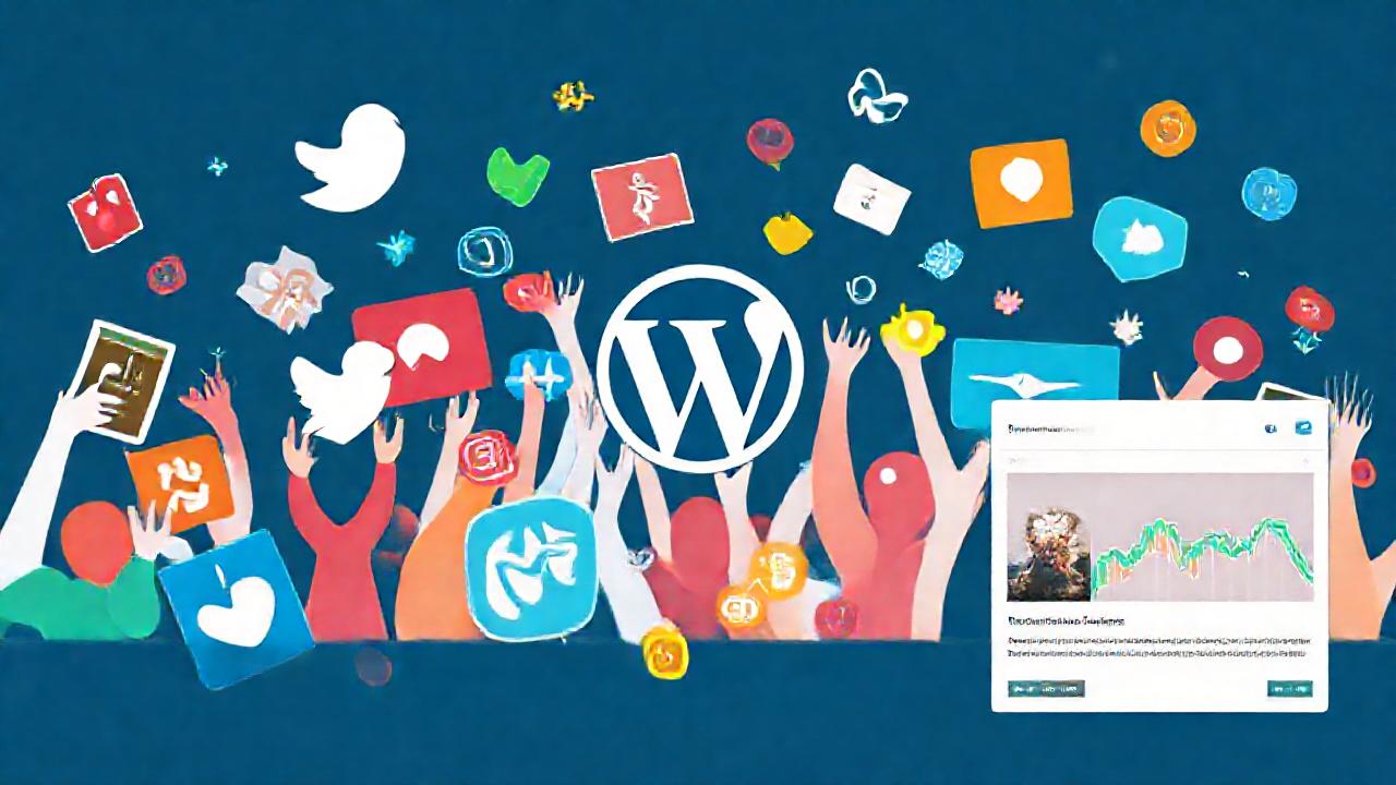 Redes sociales vibrantes impulsan el blog