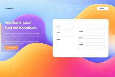 Sitio web moderno