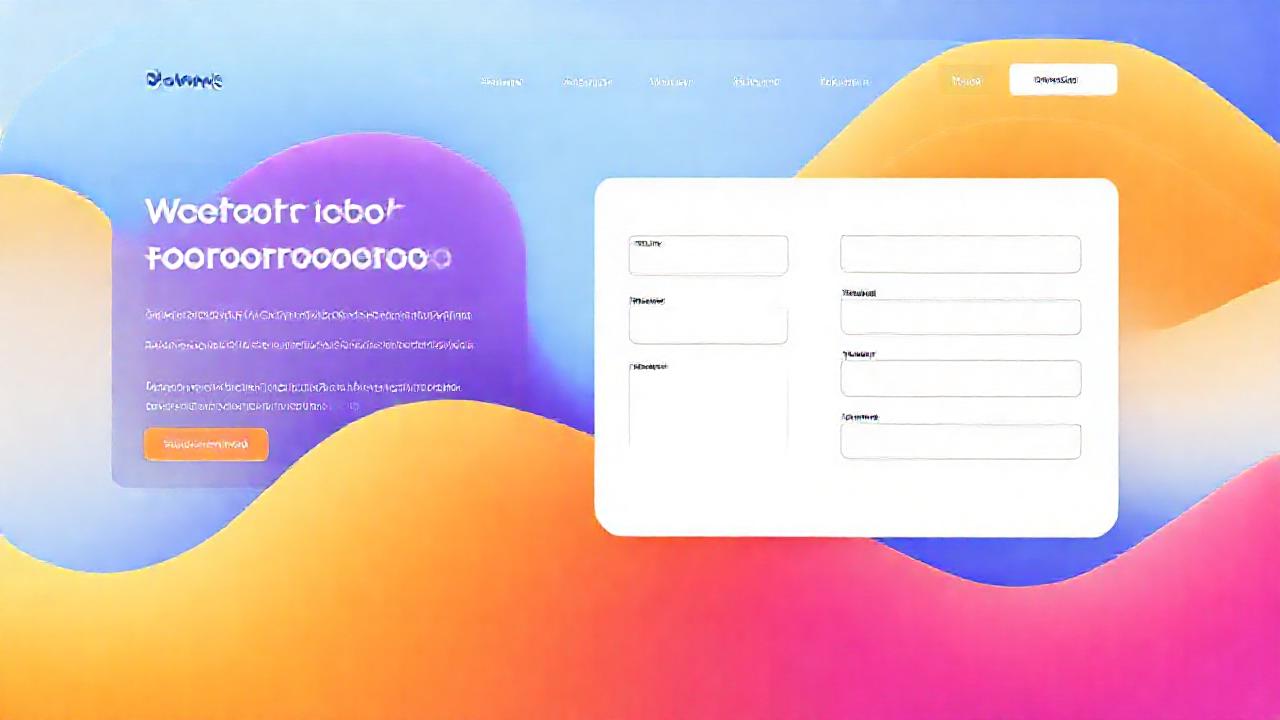 Sitio web moderno