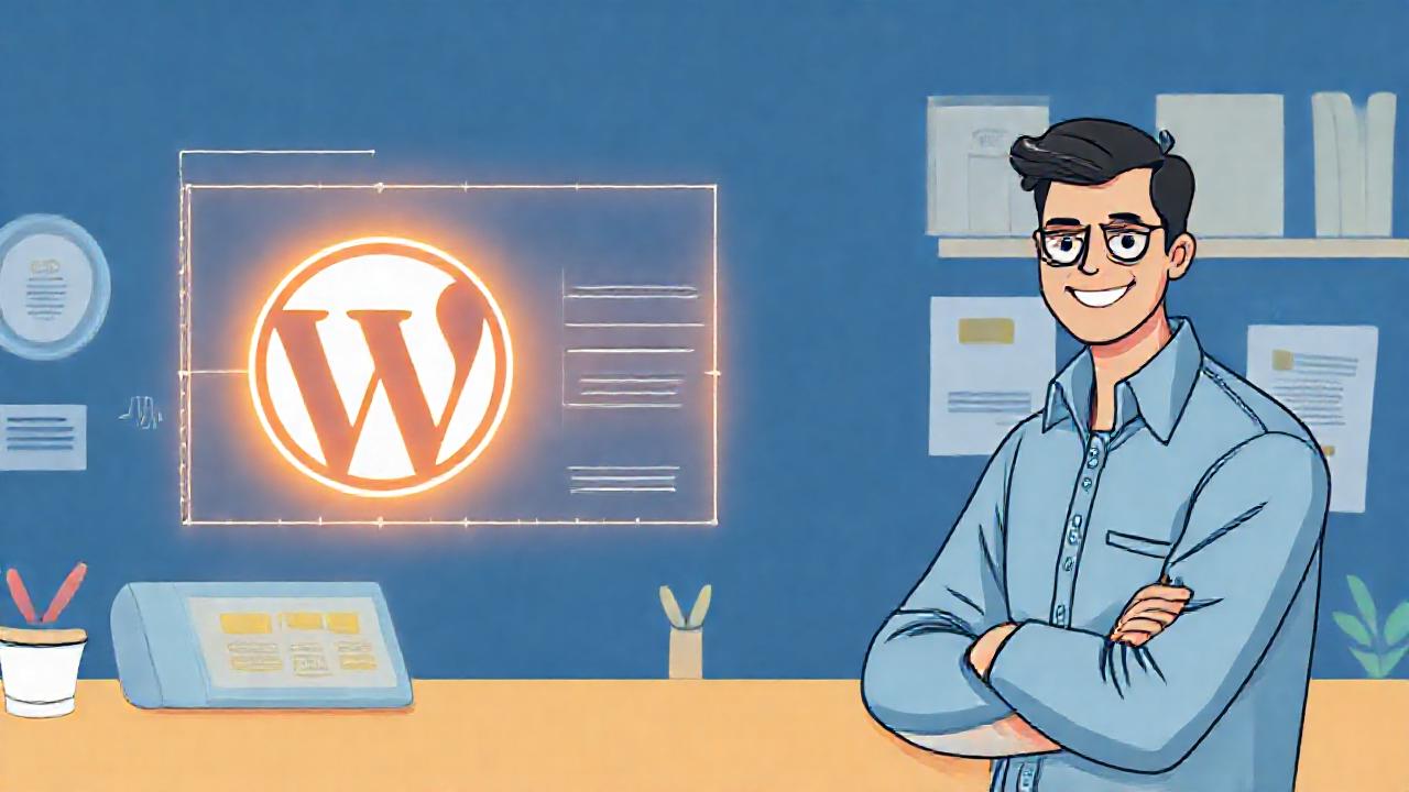 WordPress ofrece diseño limpio y satisfacción
