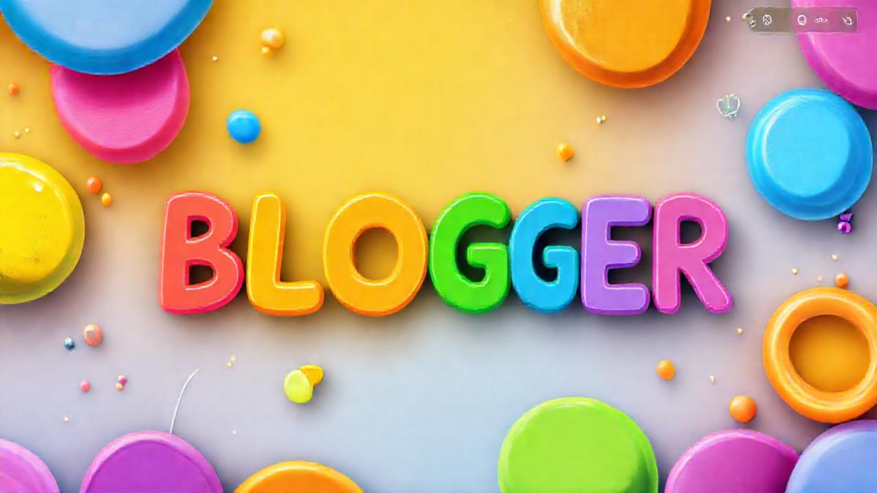 Un blog colorido y atractivo digital