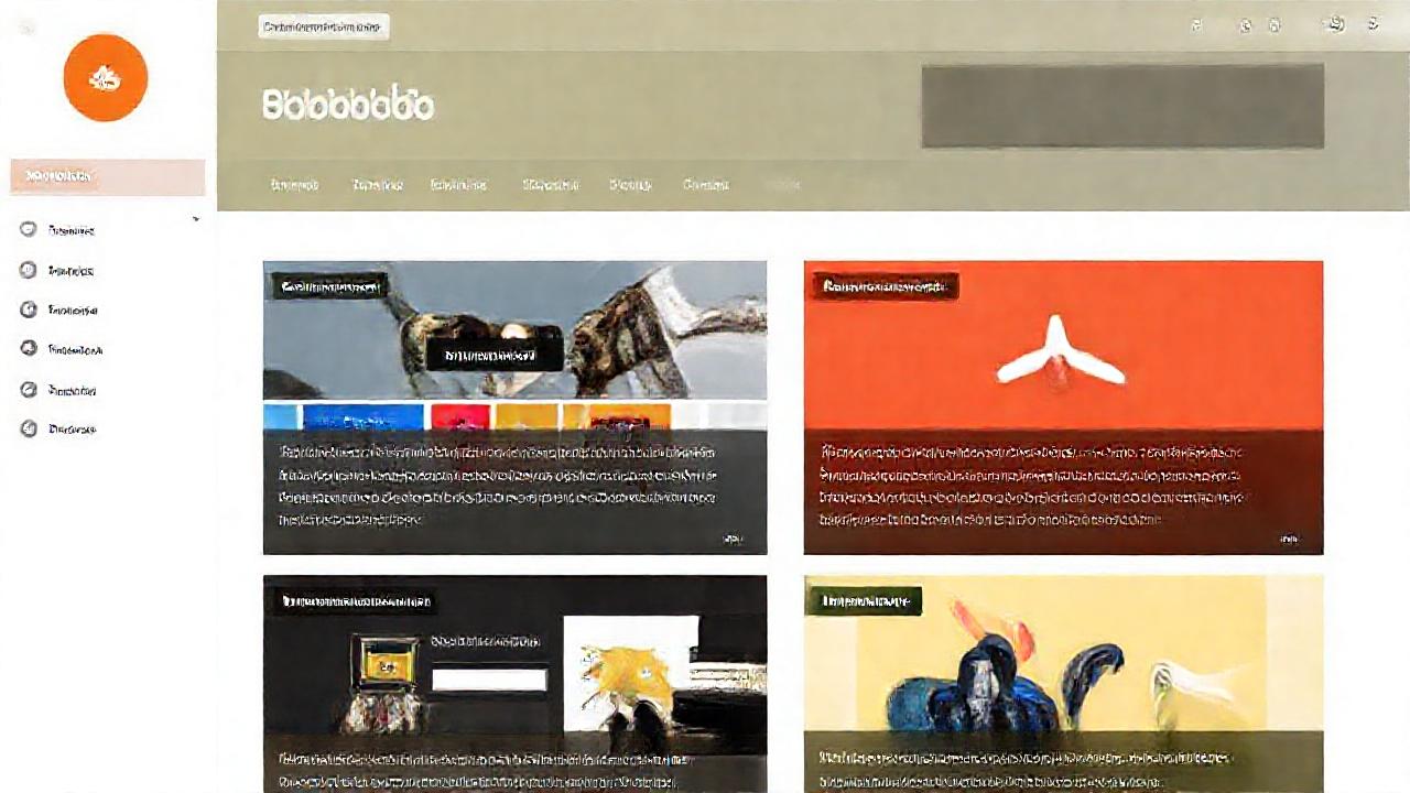 Un blog moderno y atractivo brilla
