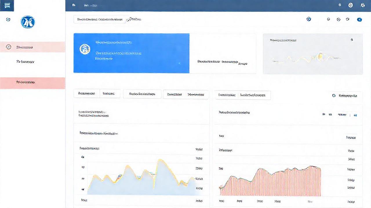 Una interfaz digital profesional para marketing