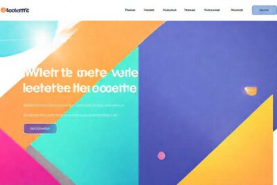Sitio web moderno