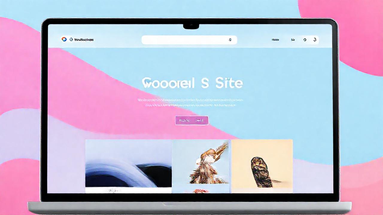 Un sitio web minimalista y atractivo